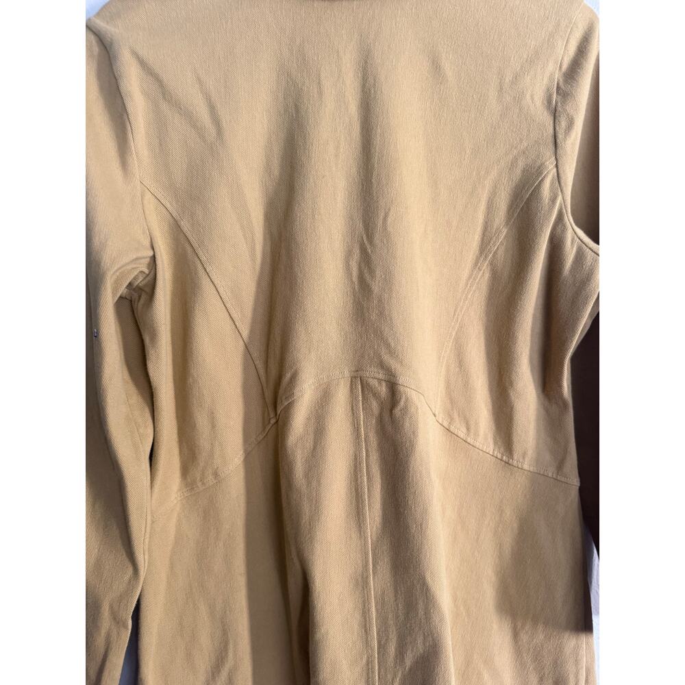 HABITAT Clothes to Live In mustard yellow cotton thick stretch cardigan jacket - Picture 7 of 8